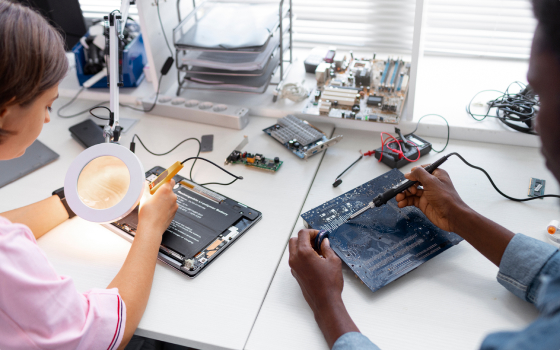 Circular economy – repair, recycling and technology